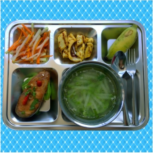 Mực xào sa tế- Cá hú kho